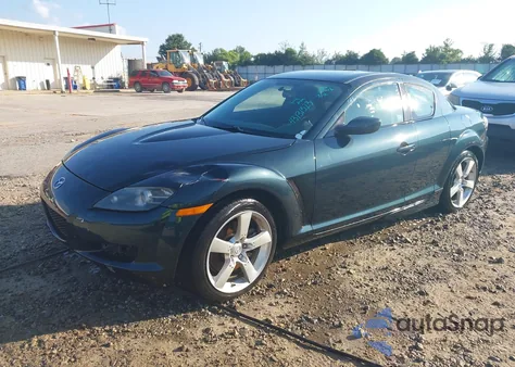 2004 Mazda Rx-8 6 Speed Manual из США, поврежденный, VIN JM1FE173940137087